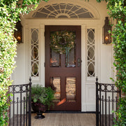 Braided Jute Doormat in Wrought Iron
