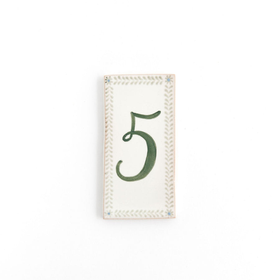 Portuguese House Numbers