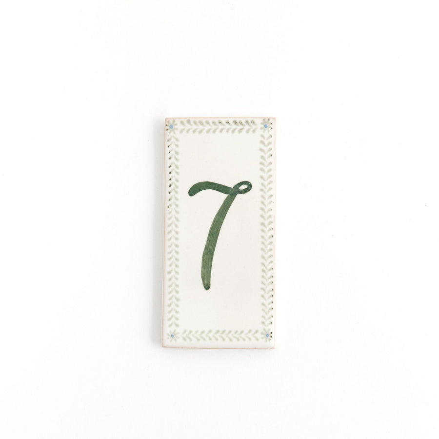 Portuguese House Numbers