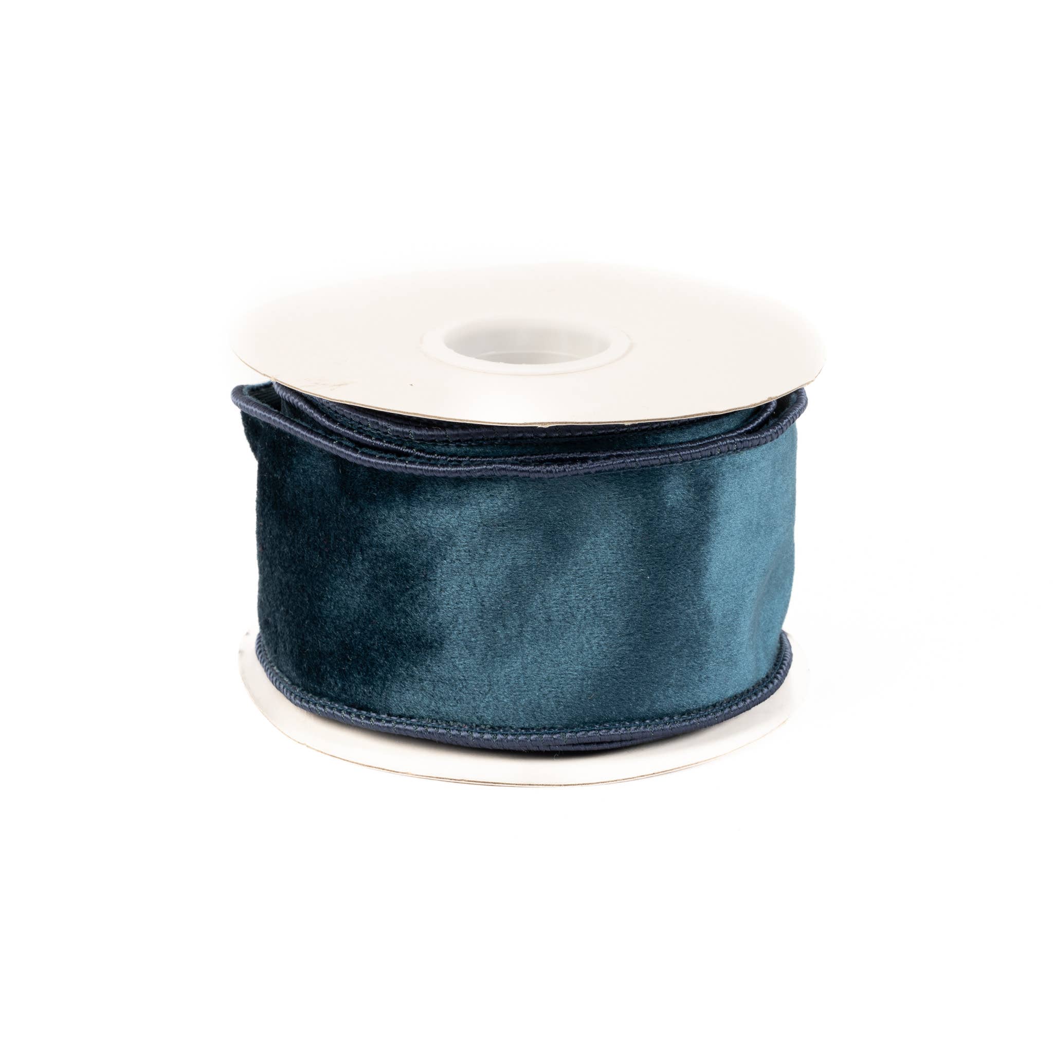 Velvet Ribbon 2.5" X 10 Yd - Marine Blue