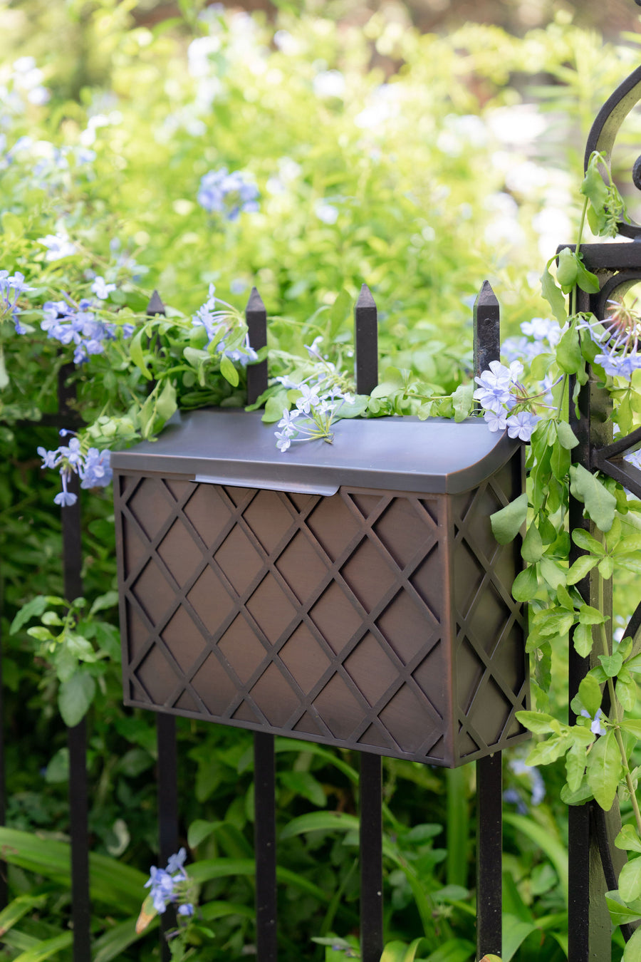 Wall-mount Mailbox in Bronze