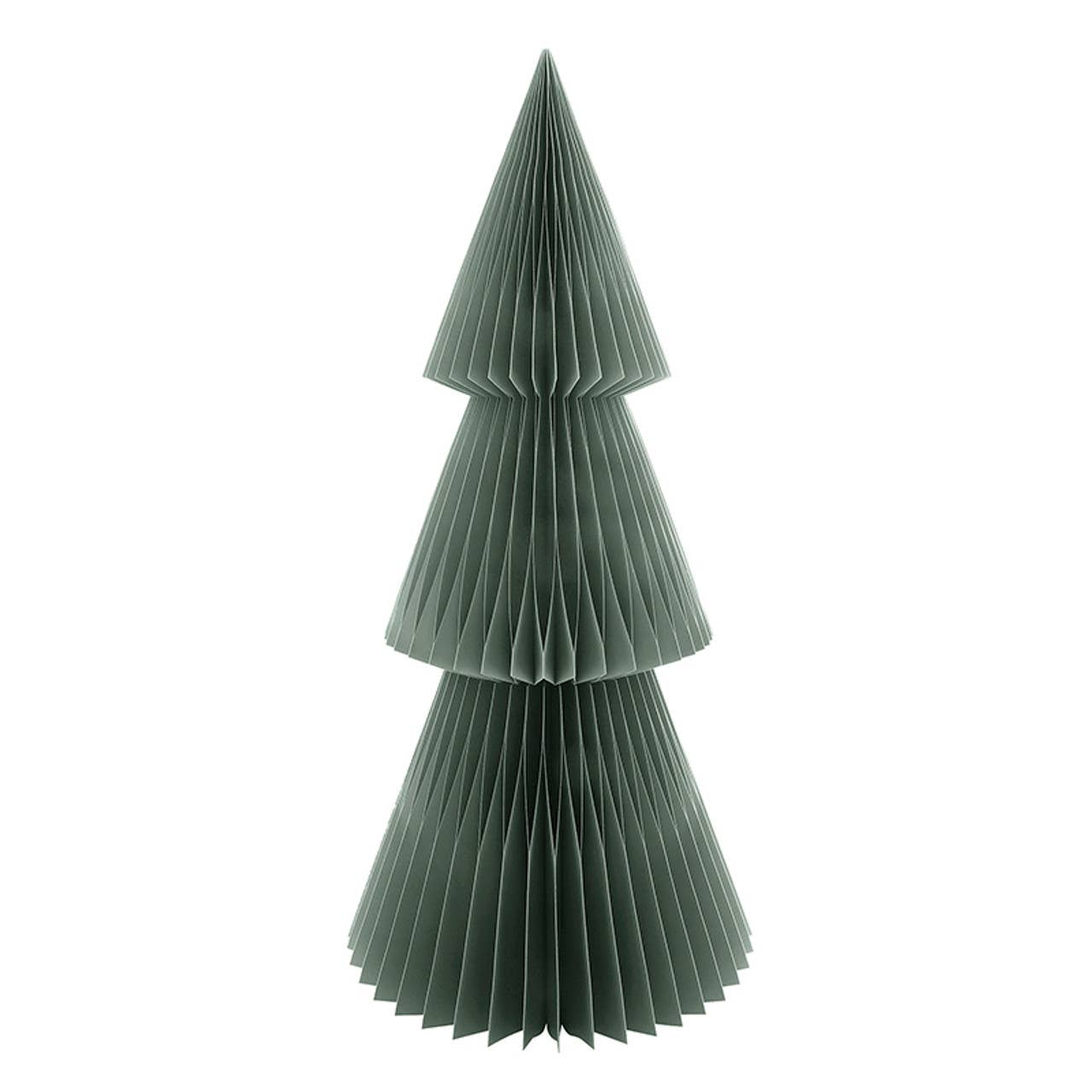 Paper Tree - Balsam Fir Frosted Sage 36": Paper/Magnetic Closure/Gift Boxed / 36" H x 14" Dia