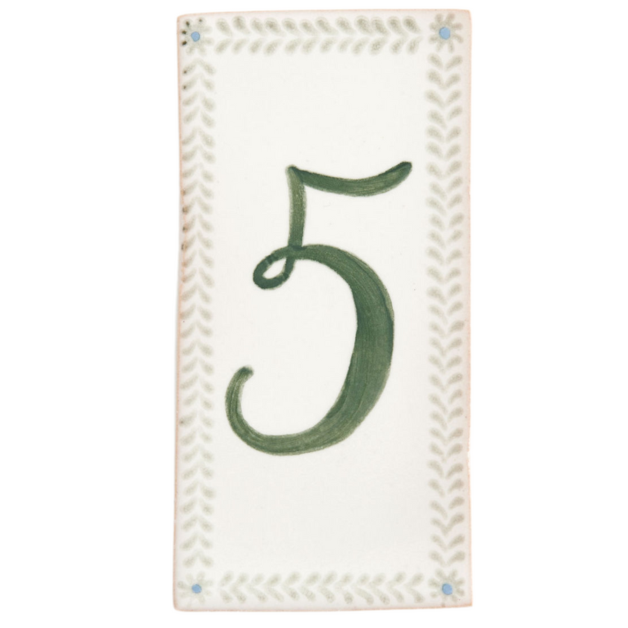 Portuguese House Numbers