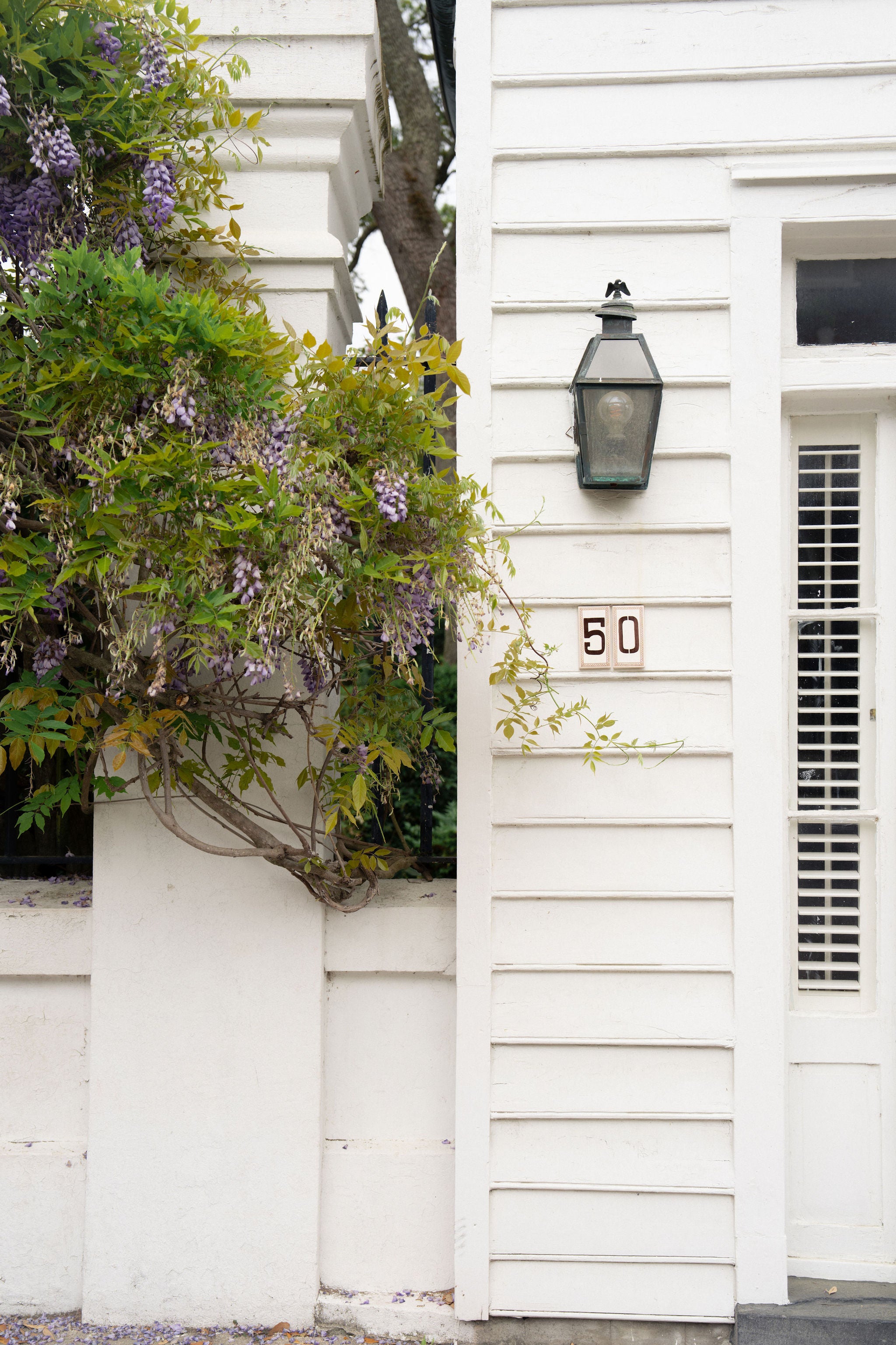 Greek Key Portuguese House Numbers