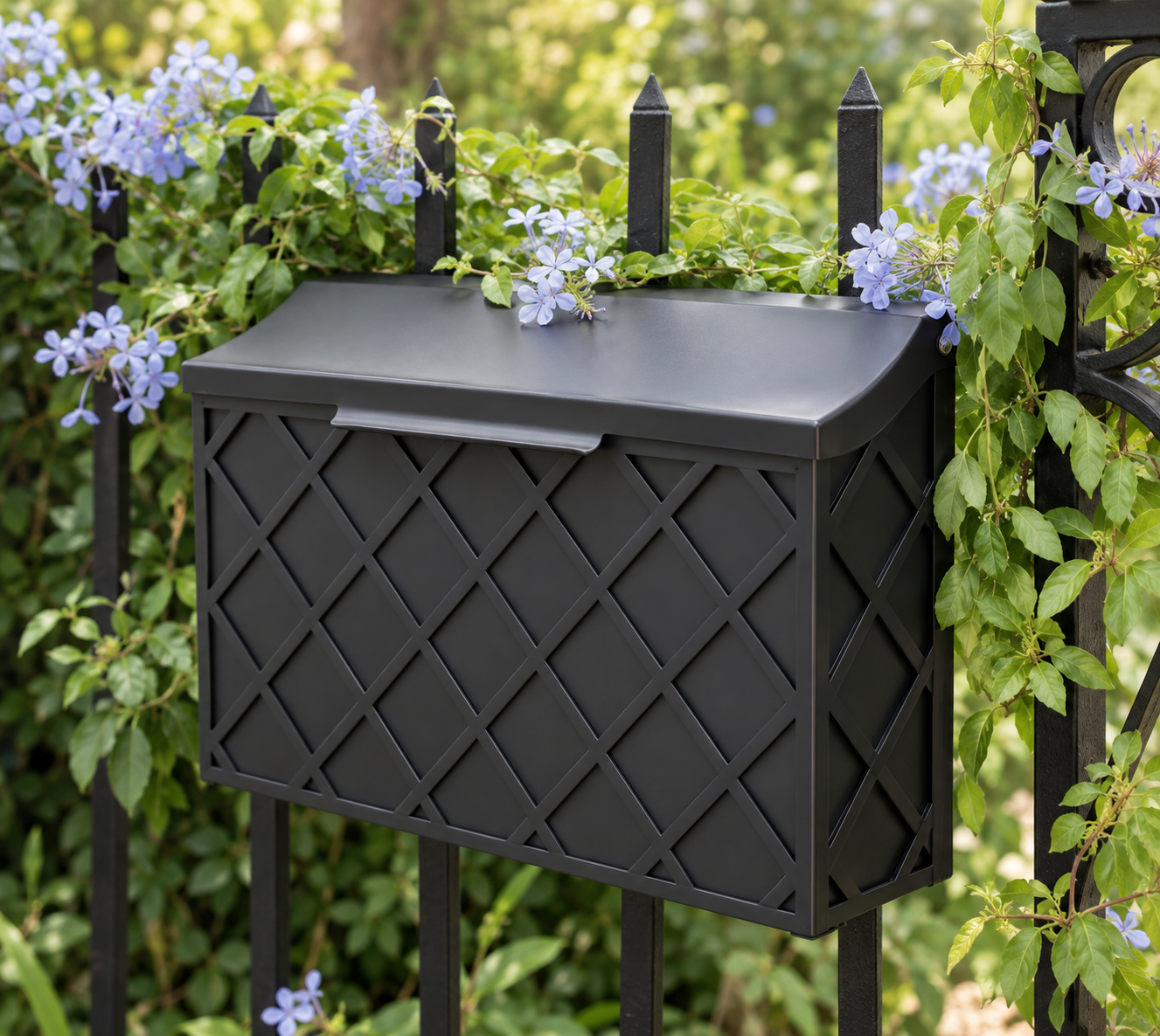 Wall-mount Mailbox in Black
