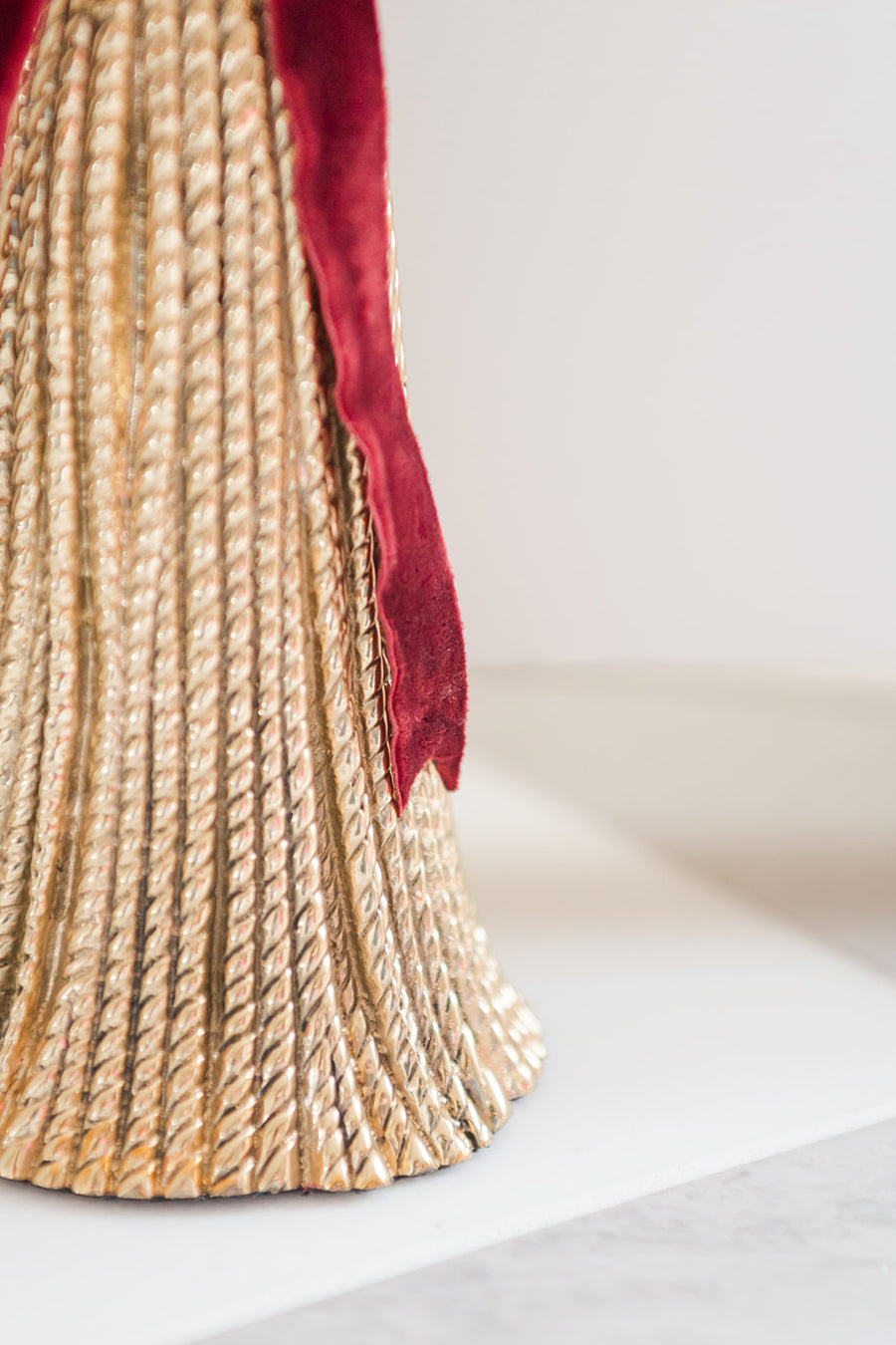 Brass Tassel Door Stopper