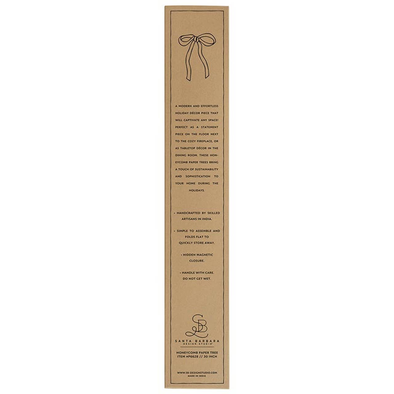 Paper Tree - Frasier Fir Green 30": Cotton Paper