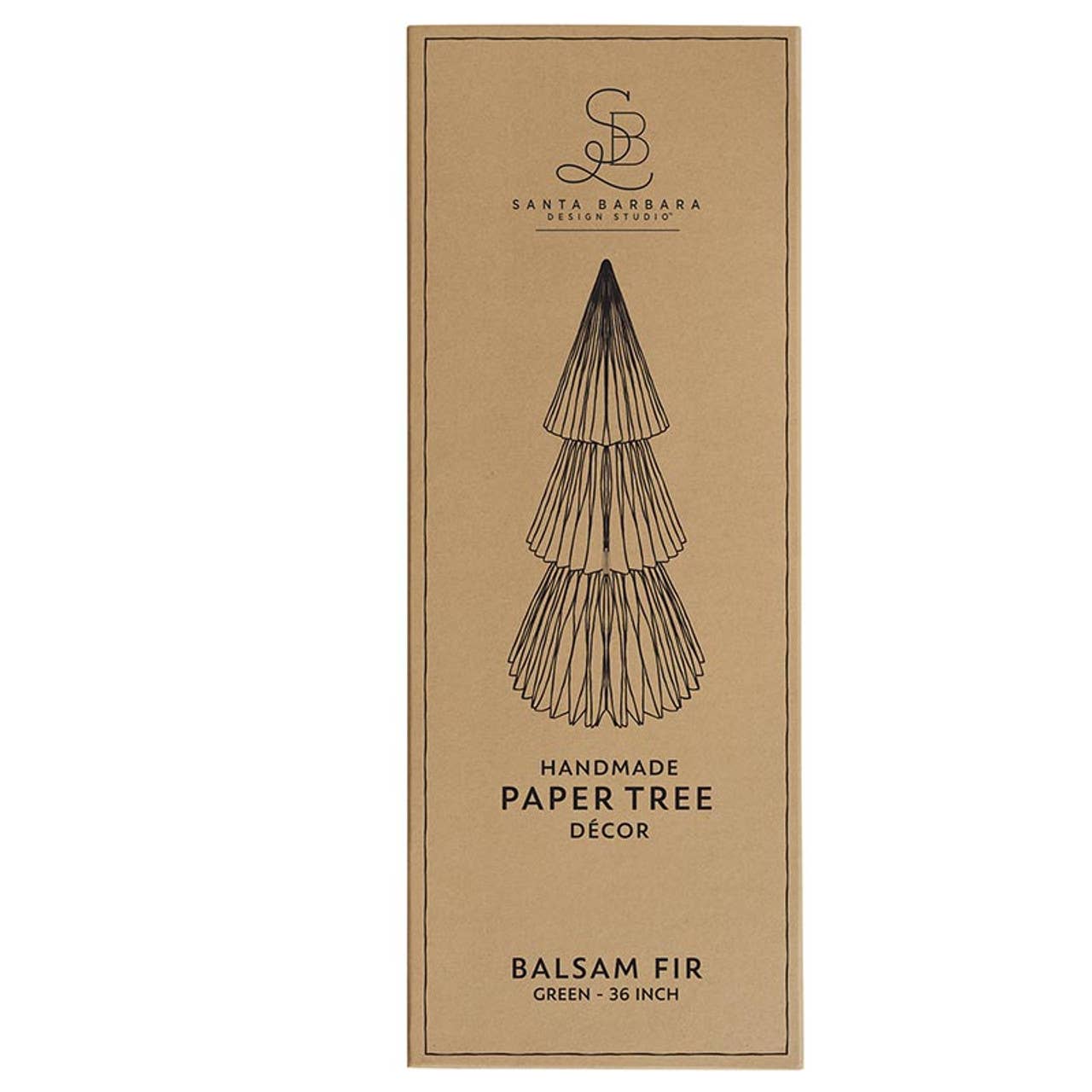 Paper Tree - Balsam Fir Green 36": Cotton Paper